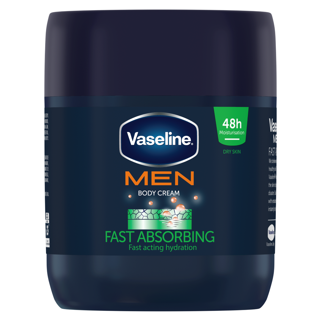 VASELINE CREAM FOR MEN FAST ABSORBING 400ML